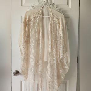 Boho Fringe Kimono